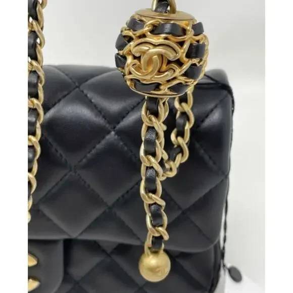 Chanel Mini Rectangle Rectangular Pearl Crush Unused - Picture 8 of 13